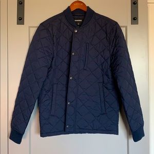 Bonobos Quilted Bomber Jacket. Small.